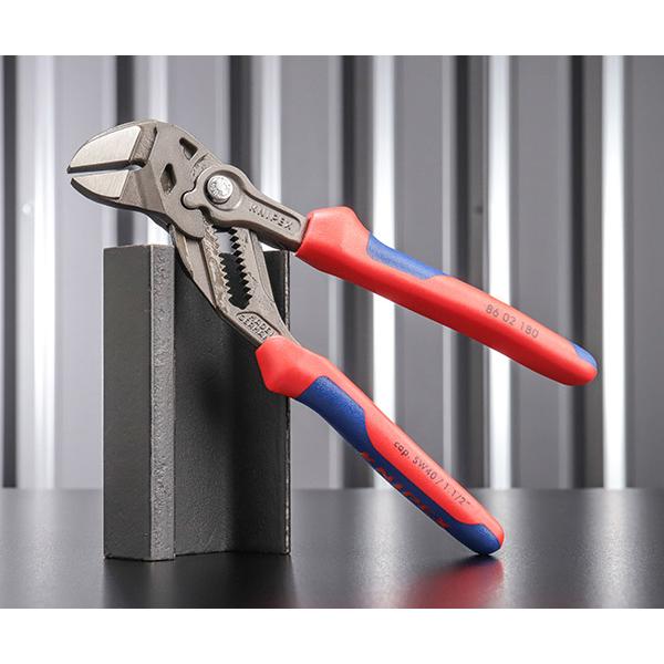 KNIPEX 日本正規品 クニペックス プライヤーレンチ (8602-180SB