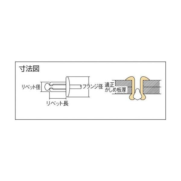 最も人気商品 ロブテックス NA66 ブラインドリベット アルミ／アルミ 6-6 (1000本入) エビ LOBSTER ロブスター LOBTEX