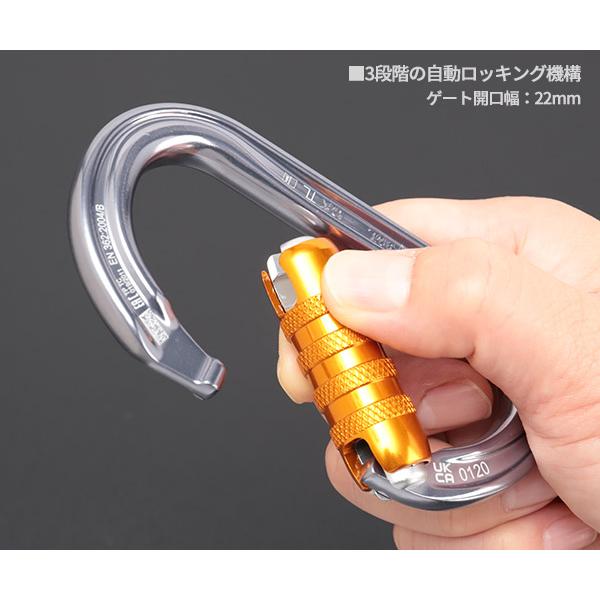 PETZL（ペツル） 日本正規品 オーケー トライアクトロック カラビナ
