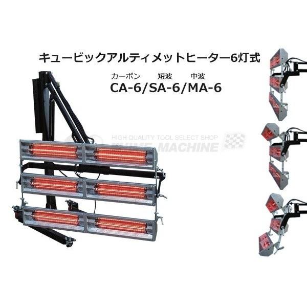 [受注生産 別途送料必要] 明々工業 CUBIC SYSTEM キュービック 中波ヒーター6灯式 MA-6 鈑金工具※法人様限定