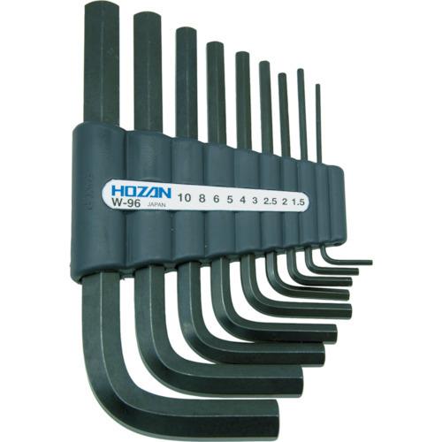 ホーザン 六角レンチセット (9本組) (W-96)(4962772080962) HOZAN