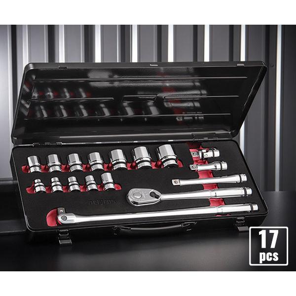 NEPROS NTB417AZ 17点セットケース付 12.7sq.ソケットレンチセット ネプロス
