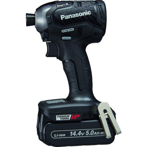 Panasonic デュアル インパクトドライバー 14.4V 5.0Ahセット 黒 EZ76A1LJ2F-B