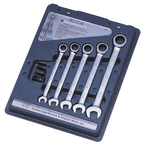 SIGNET 34271 8PC SIGNETレンチ & アダプターセット (MM) シグネット