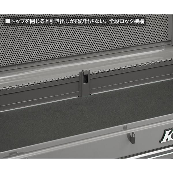 KTC SKX0213GY ツールチェスト グレー 限定カラー 工具箱 SK SALE SKセール｜ehimemachineyshop｜06