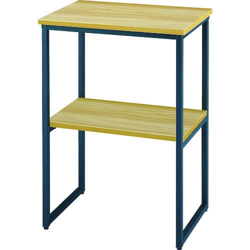 TRUSCO 電話台 500X350X730H 木天板+黒脚 TC5035NABK トラスコ