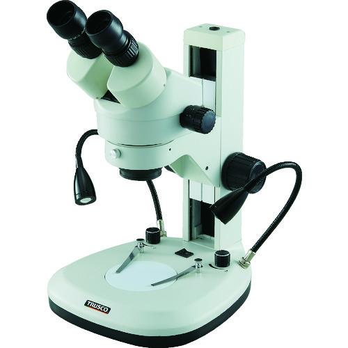 TRUSCO ズーム実体顕微鏡 双眼 フレキシブルアームライト照明付 SCOPRO 