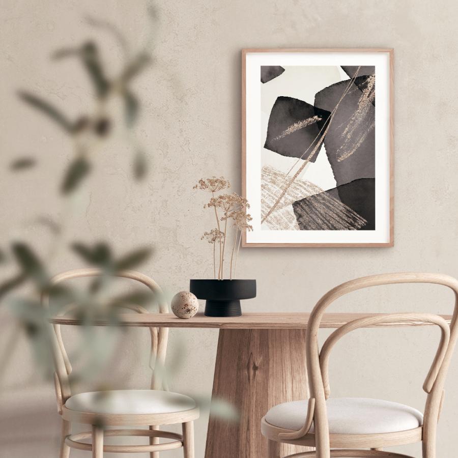 アートポスター 北欧 モノトーン A4 A3 B3 A2 B2 A1 B1 30×40 40×50 50