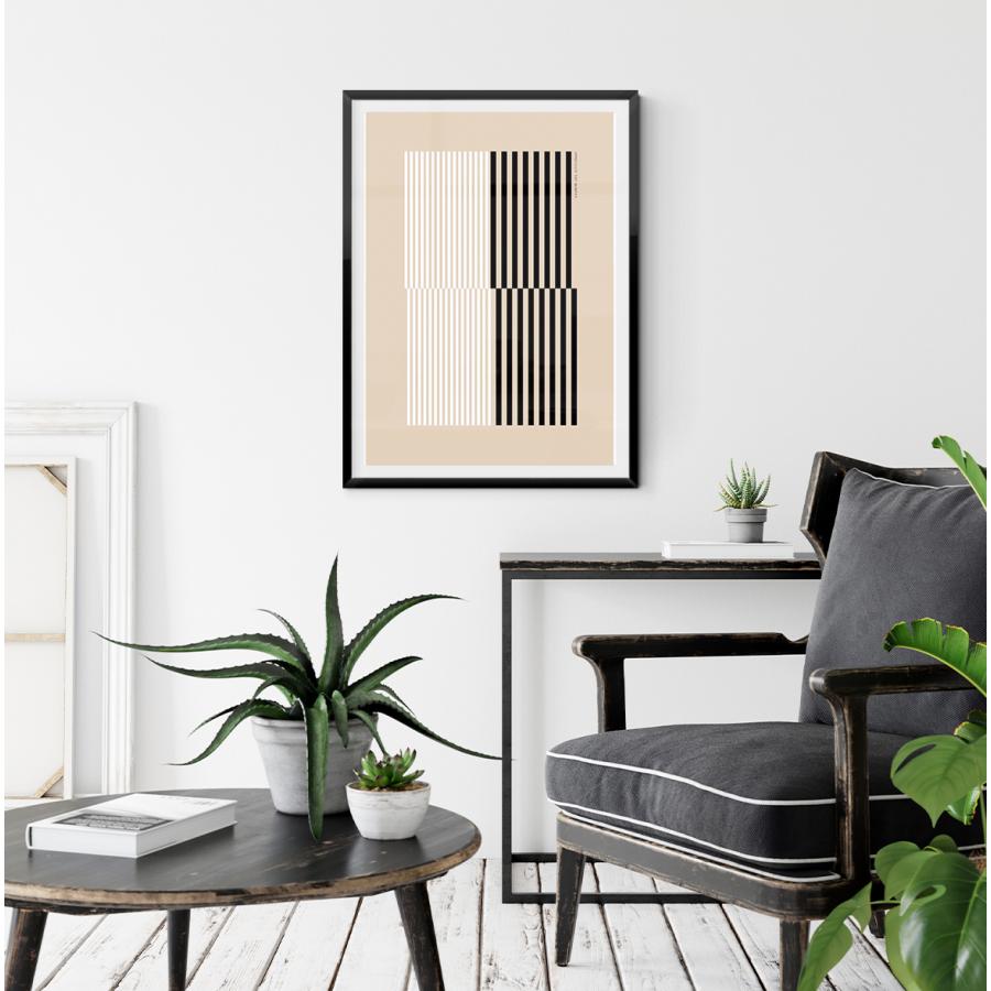 北欧 ポスター おしゃれ A4　A3　B3　A2　B2　A1　B1　ジオメトリックアート02 :ap-GEOMETRIC02:Wall Decor  E.hina - 通販 - Yahoo!ショッピング