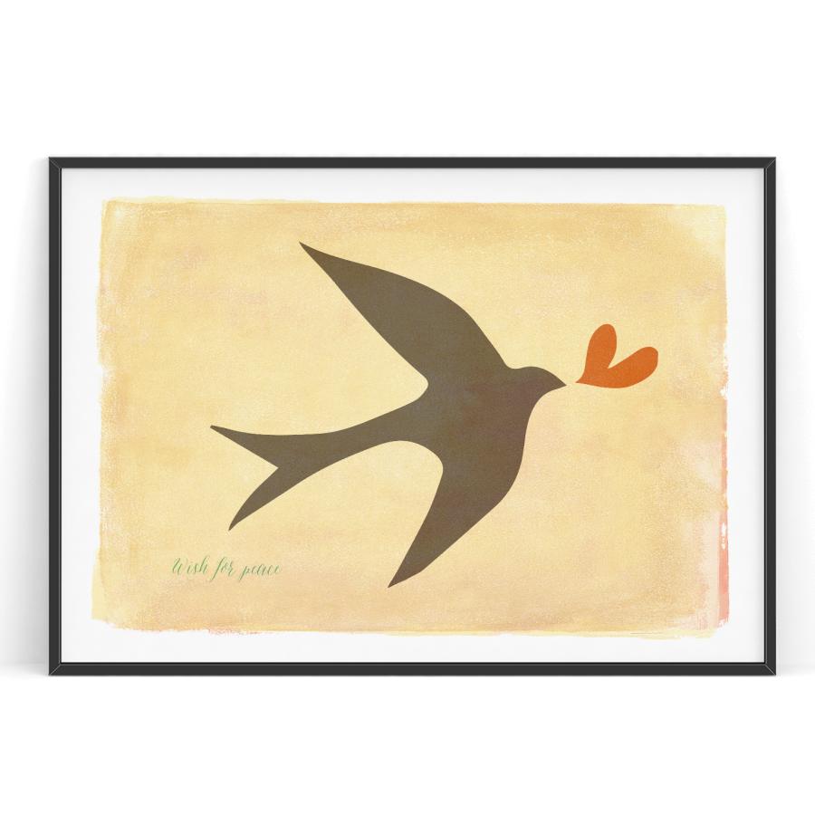 アート 北欧 ポスター おしゃれ A4 A3 B3 A2 B2 A1 B1 30×40 50