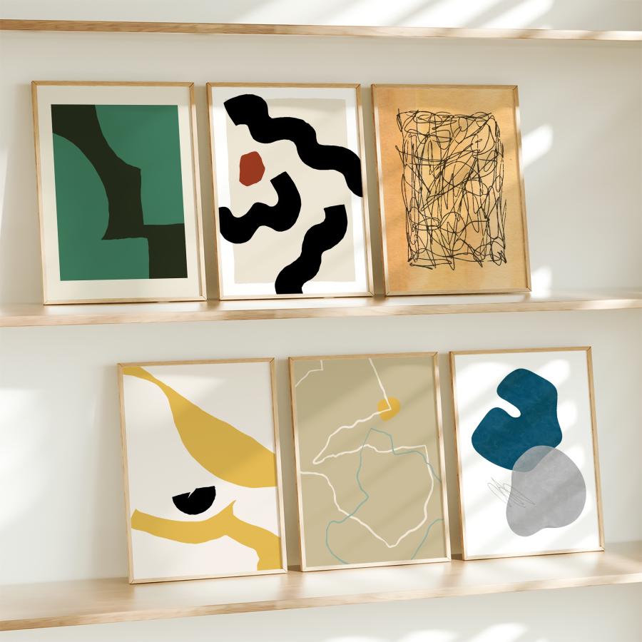 アートポスター おしゃれ アブストラクト A4 A3 B3 A2 B2 A1 B1 30×40