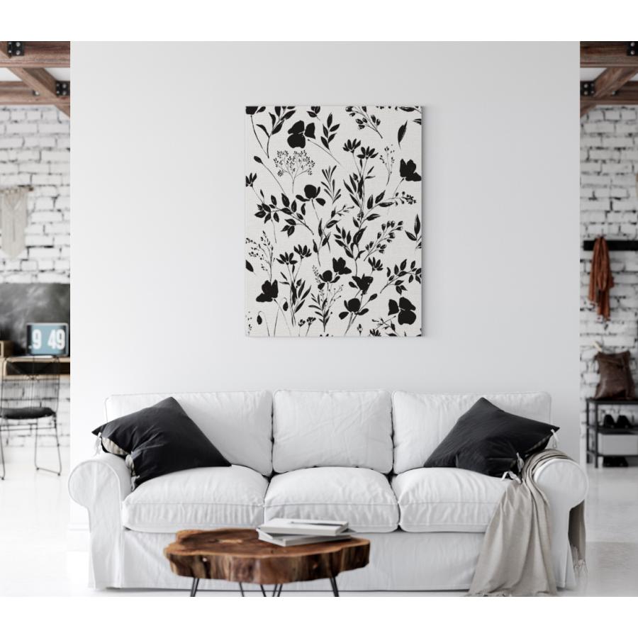アート パネル インテリア ブラックボタニカル サイズを選べる 北欧