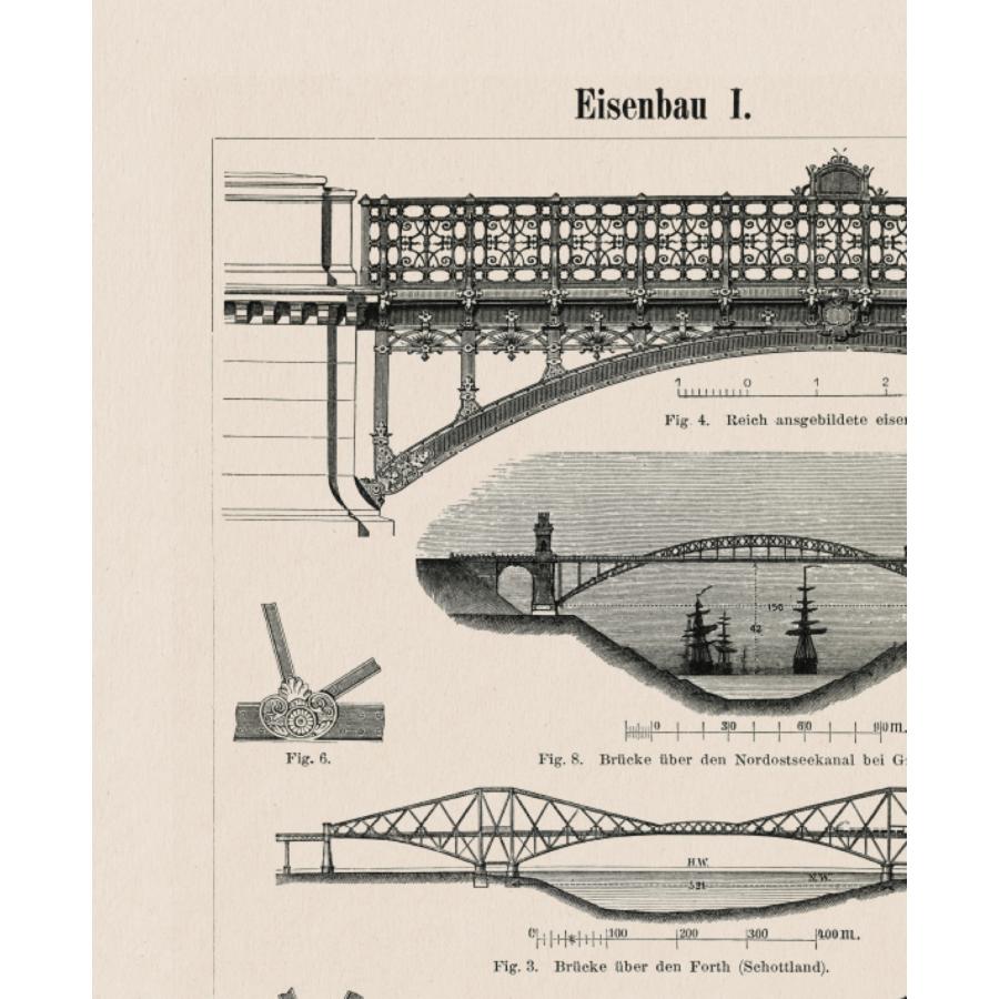 アート ビンテージ 鉄で作られた建築デザイン集 2L A4 A3 B3 A2