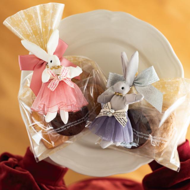 ドレスウサギ ストラップ付 マスコット ピンク グレー 動物 アニマル つい手にとってみたくなるかわいさ 誕生日 ぬいぐるみ キャラクター |  | 04