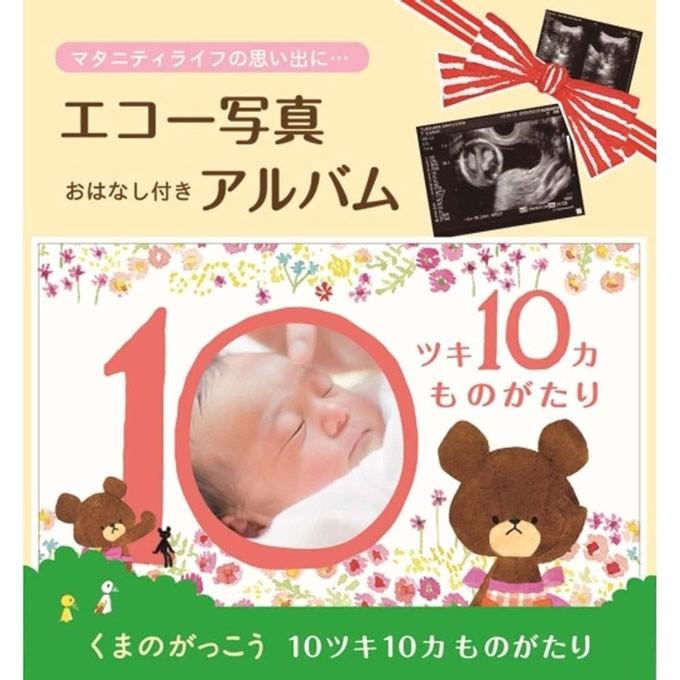お話し付き 10ツキ10カものがたり くまのがっこう エコー写真アルバム 出産祝い 女の子 男の子 Tt09 オリジナル絵本ショップ Yahoo 店 通販 Yahoo ショッピング