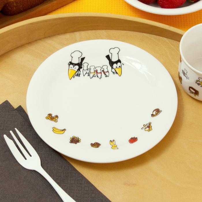 からすのパンやさん プレートM かこさとし 加古里子 食器 マグカップ
