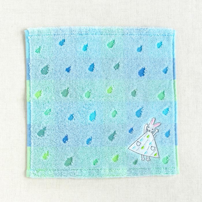 わたしのワンピース プチタオル 雨模様 私のワンピース タオル ミニ