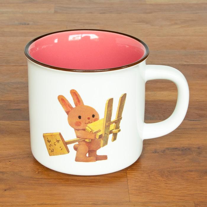 ロングセラー絵本マグカップ どうぞのいす 絵本ナビオリジナルグッズ