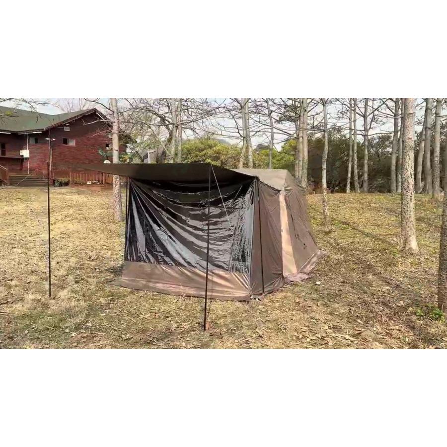 ネイチャーハイクVillage 6互換対応専用拡張前室 大型ワンタッチ