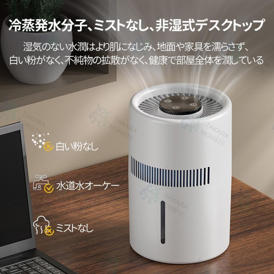 2026 加湿器 気化式 空気清浄機 大容量 4L 最大18畳対応 4重除菌 花粉 