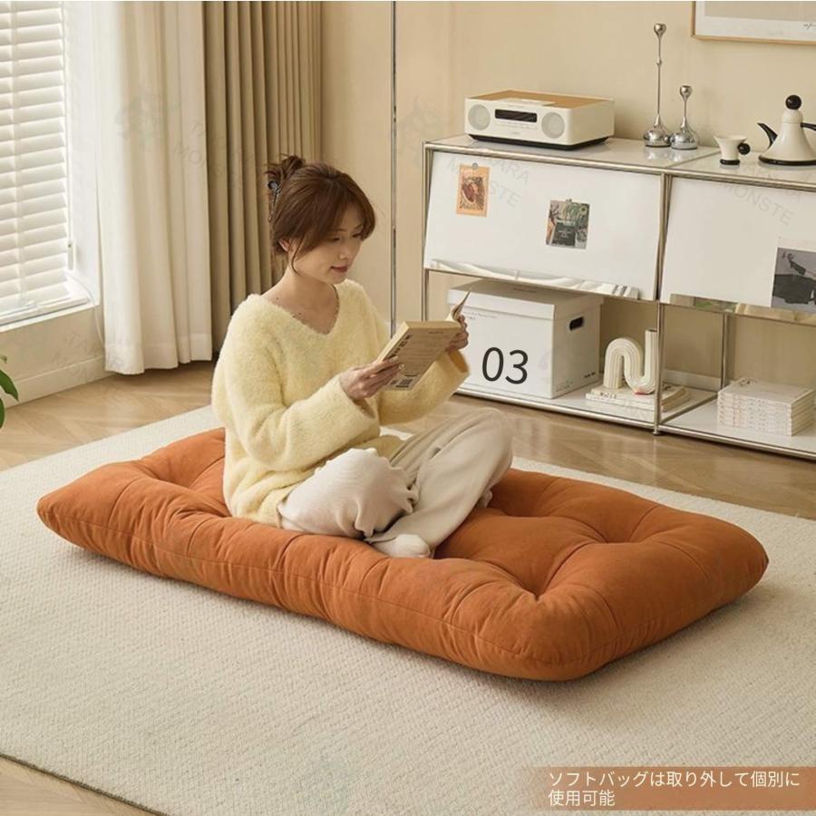 ラウンジソファ 眠れる月型ロッキングチェア 大人用 居間 バルコニー 家庭用 リラックスソファ リクライニングチェア 一人用_15