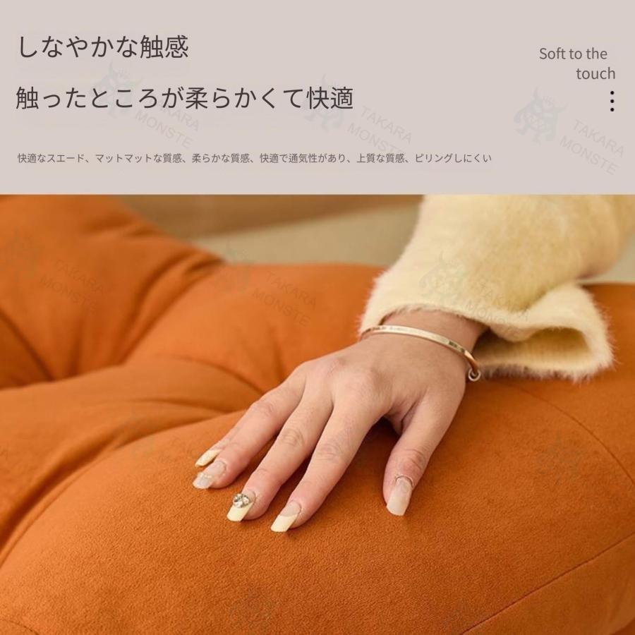 ラウンジソファ 眠れる月型ロッキングチェア 大人用 居間 バルコニー 家庭用 リラックスソファ リクライニングチェア 一人用_16