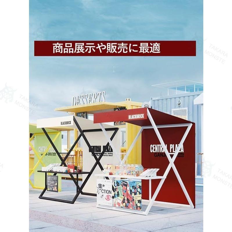 屋台ブース 屋台セット 仮設 店頭販売 フリーマーケット 移動販売 実演 