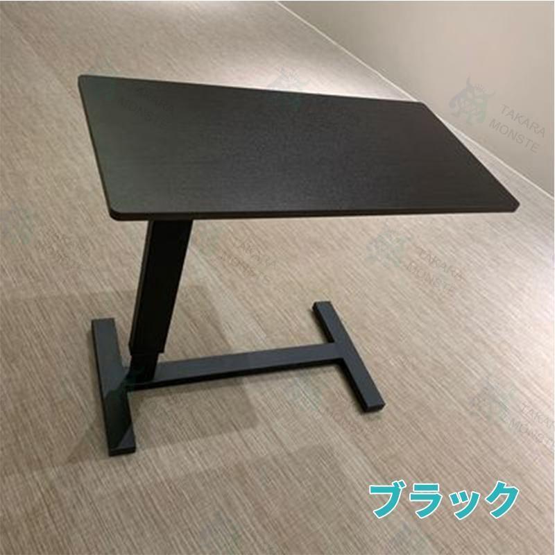 昇降式キャスター付きサイドテーブル ムーブアップ オーバーテーブル 介護ベッド ベッドテーブル 昇降式テーブル 昇降テーブル|ベッドサイドテーブル 在宅