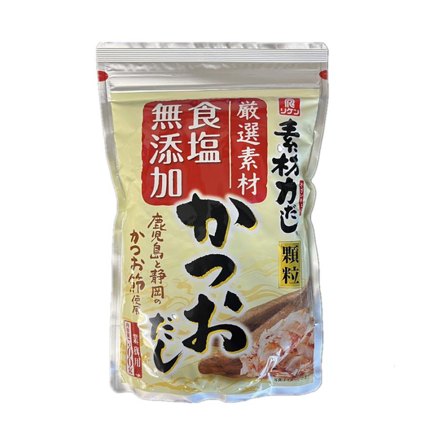 リケン 素材力だし かつおだし 500g の商品画像