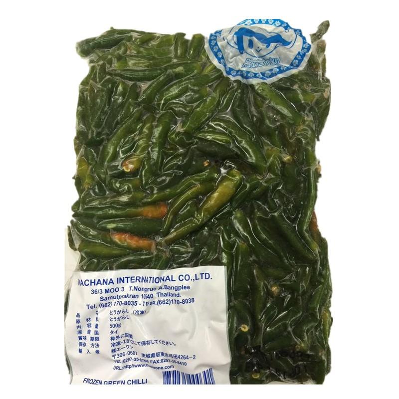 冷凍緑唐辛子 生冷凍緑唐辛子タイ産 とうからし 激辛 ヘタ無 500g 1034 恵方源中国物産 通販 Yahoo ショッピング
