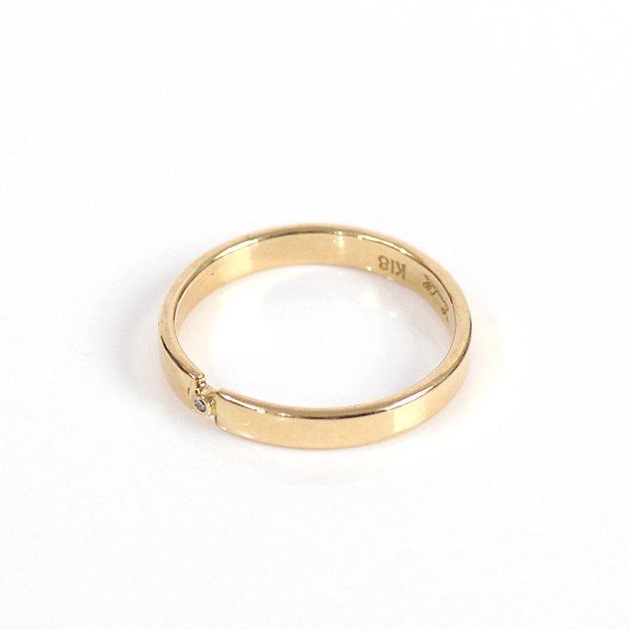 イロンデール エペパン hirondelle et pepin / k18 hr-487 プチダイヤリング2  L レディース 指輪 ギフト プレゼント 記念日 アクセサリー ジュ… | hirondelle | 07