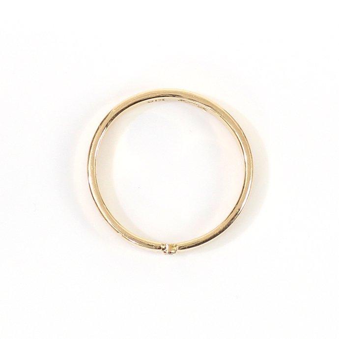 イロンデール エペパン hirondelle et pepin / k18 hr-487 プチダイヤリング2  L レディース 指輪 ギフト プレゼント 記念日 アクセサリー ジュ… | hirondelle | 08