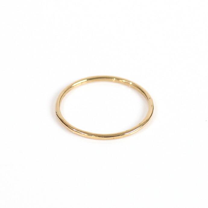 イロンデール エペパン hirondelle et pepin / k18 hr-477 角プレーン リング S レディース 指輪 ギフト プレゼント 記念日 アクセサリー ジュ… | hirondelle | 01