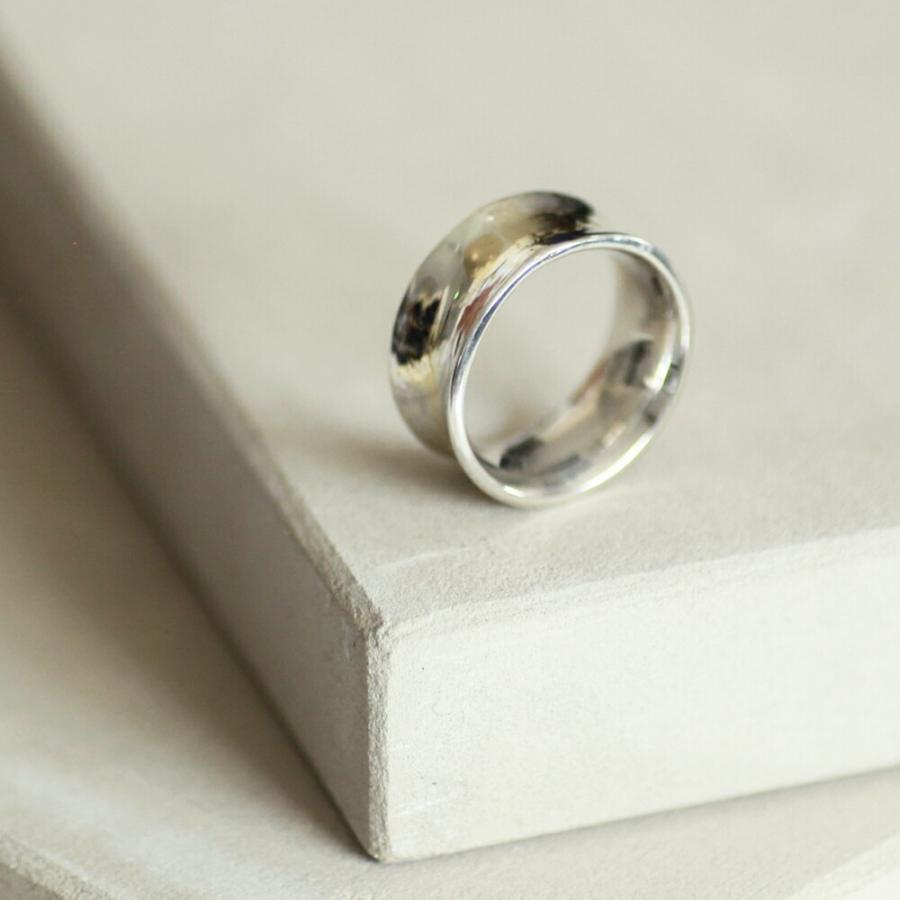 イロンデール エペパン hirondelle et pepin / k18 silver sr-12 プレートリング 12 レディース 指輪 ギフト プレゼント 記念日 アクセサリー … | hirondelle | 05