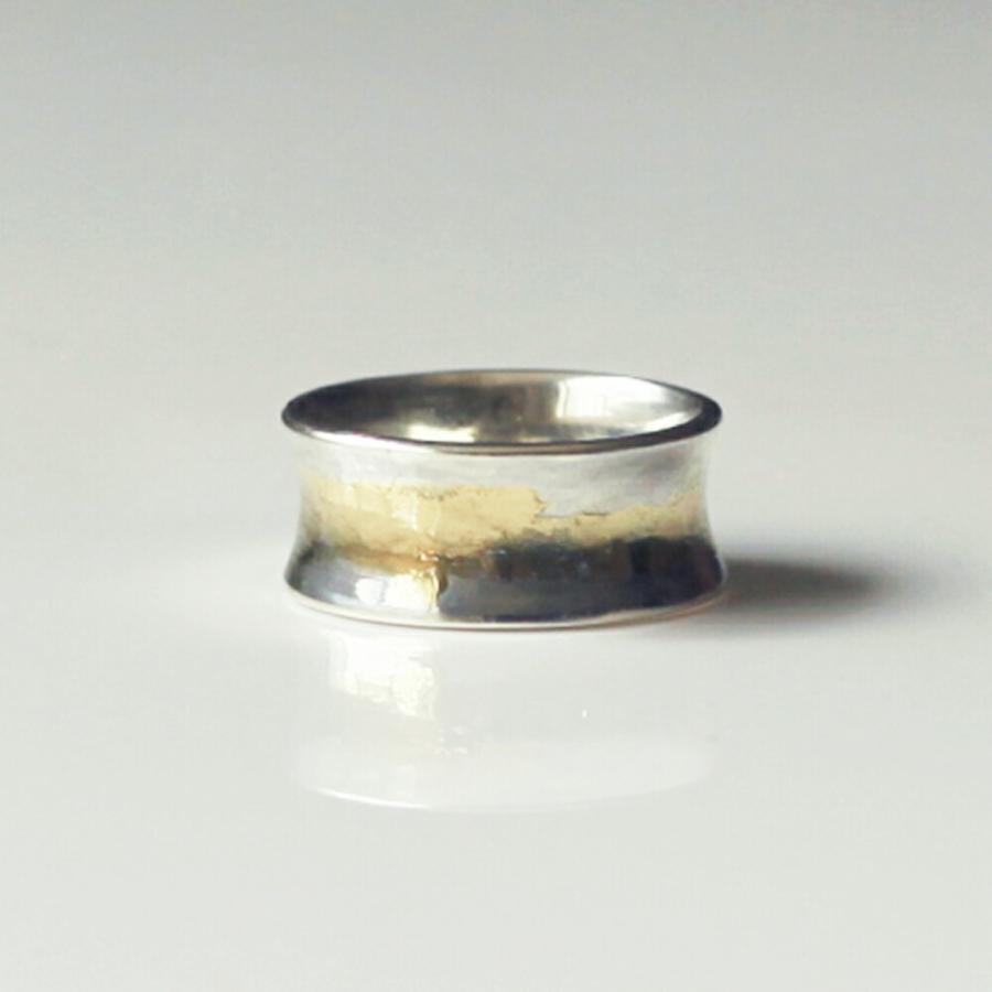 イロンデール エペパン hirondelle et pepin / k18 silver sr-12 プレートリング 12 レディース 指輪 ギフト プレゼント 記念日 アクセサリー … | hirondelle | 06