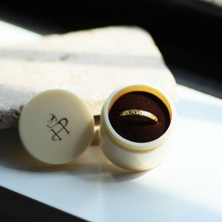 イロンデール エペパン hirondelle et pepin / k18 hr-467 スマイルスタンプ リング M レディース 指輪 ギフト プレゼント 記念日 アクセサリー… | hirondelle | 09