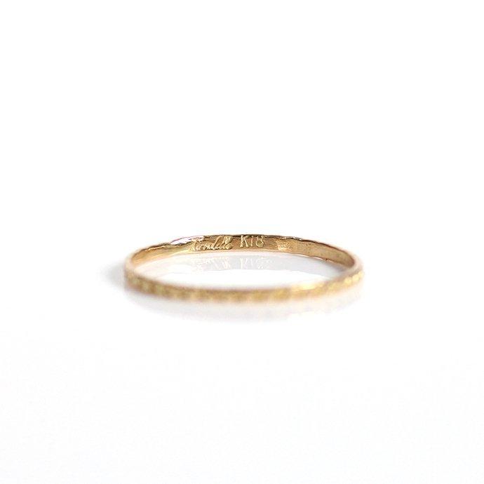 イロンデール エペパン hirondelle et pepin / k18 hr-470 スタースタンプ リング S レディース 指輪 ギフト プレゼント 記念日 アクセサリー … | hirondelle | 03