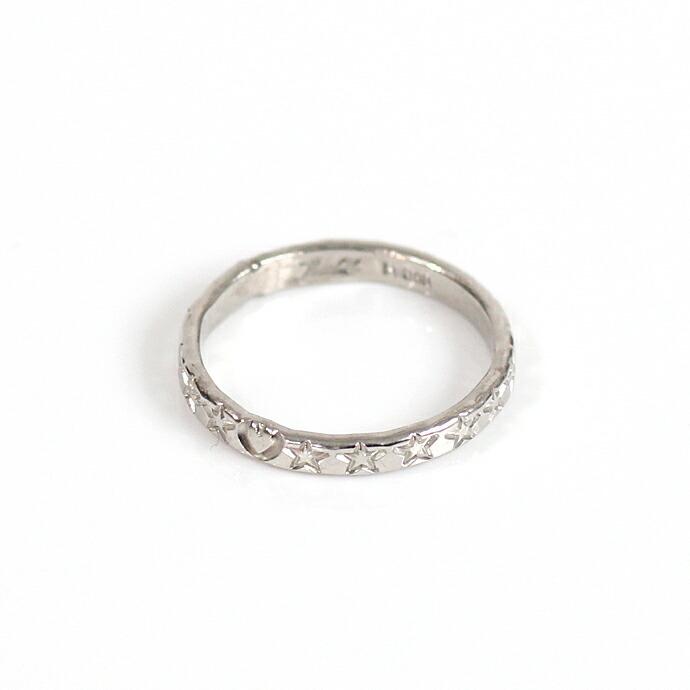 イロンデール エペパン hirondelle et pepin / pt900 pr-86 スタースタンプ プラチナリング レディース 指輪 ギフト プレゼント 記念日 アクセ… | hirondelle | 03