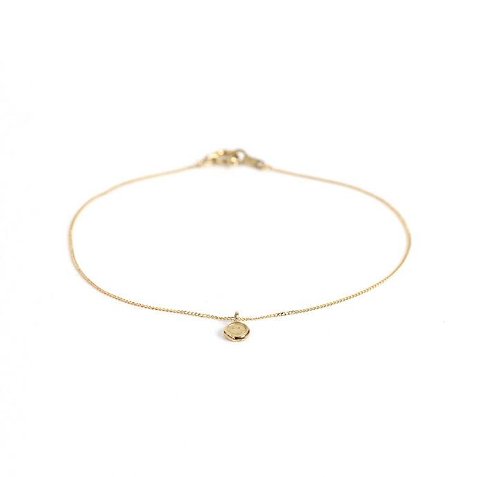 イロンデール エペパン hirondelle et pepin / k18 hv-178 スマイルスタンプ ブレスレット 1 レディース ギフト プレゼント ブレスレット アク… | hirondelle