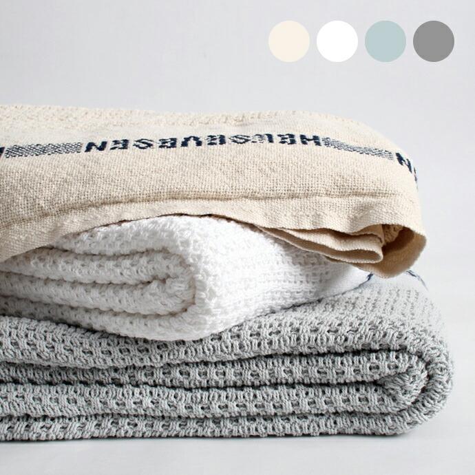 BARKER TEXTILES / コットン ホスピタルブランケット 全4色 タオルケット | 