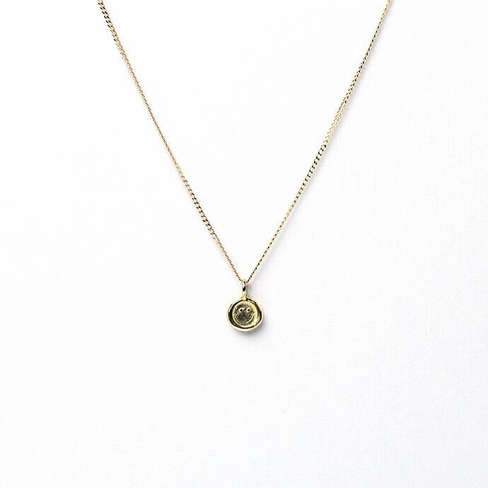 イロンデール エペパン hirondelle et pepin / k18 hn-472 スマイルスタンプ ネックレス 1 レディース ギフト プレゼント アクセサリー ジュエ… | hirondelle