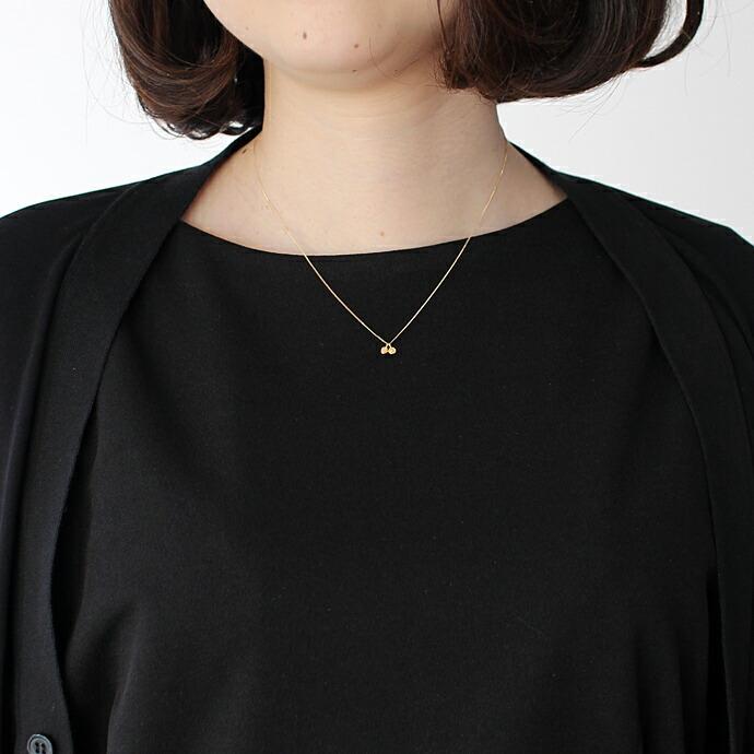 イロンデール エペパン hirondelle et pepin / k18 hn-473 スマイルスタンプ ネックレス 2 レディース ギフト プレゼント アクセサリー ジュエ… | hirondelle | 02