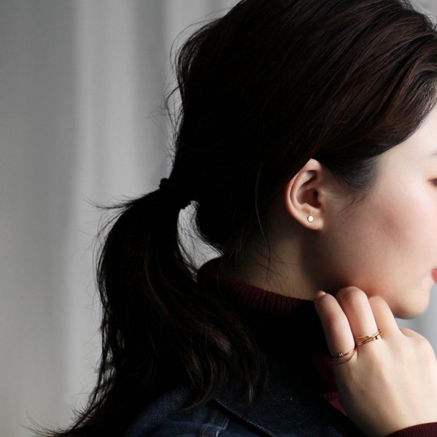 イロンデール エペパン hirondelle et pepin / k18 hp-513 スマイルスタンプ ピアス 1 (片耳タイプ) レディース ギフト プレゼント アクセサリ… | hirondelle | 02