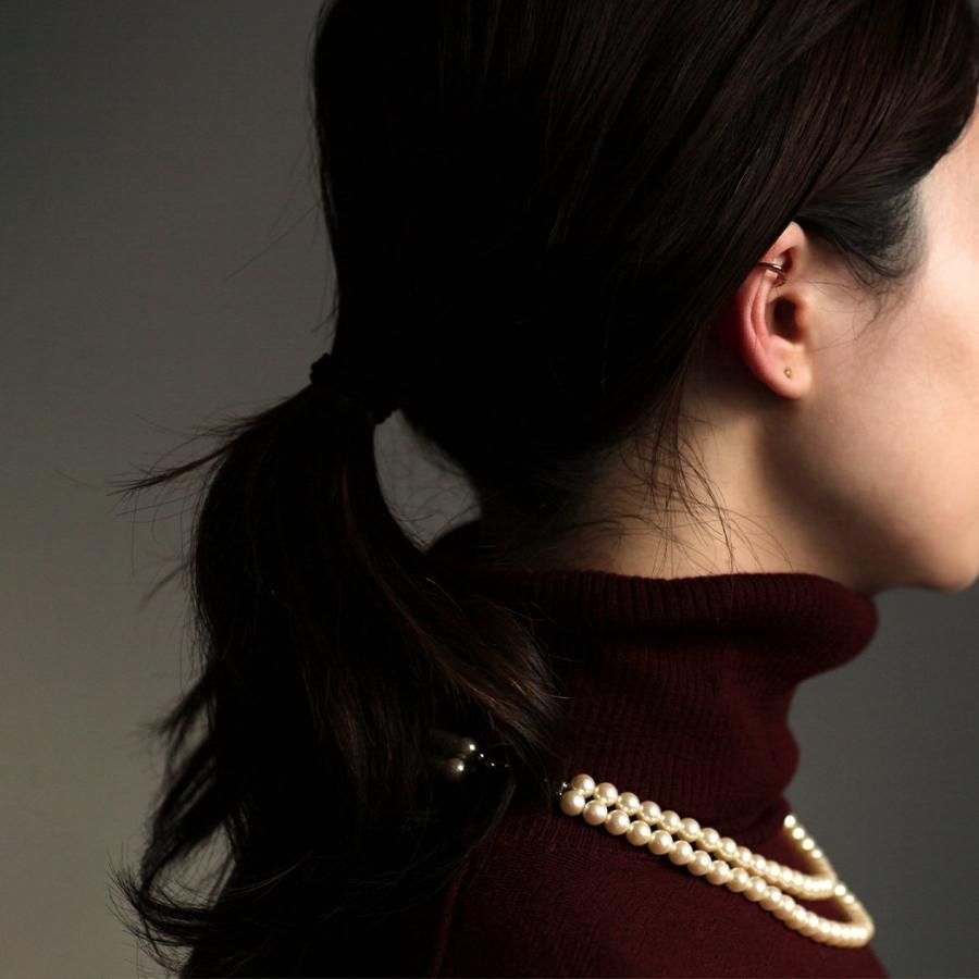 イロンデール エペパン hirondelle et pepin / k18 hp-514 スマイルスタンプ ピアス 2 (片耳タイプ) レディース ギフト プレゼント アクセサリ… | hirondelle | 03