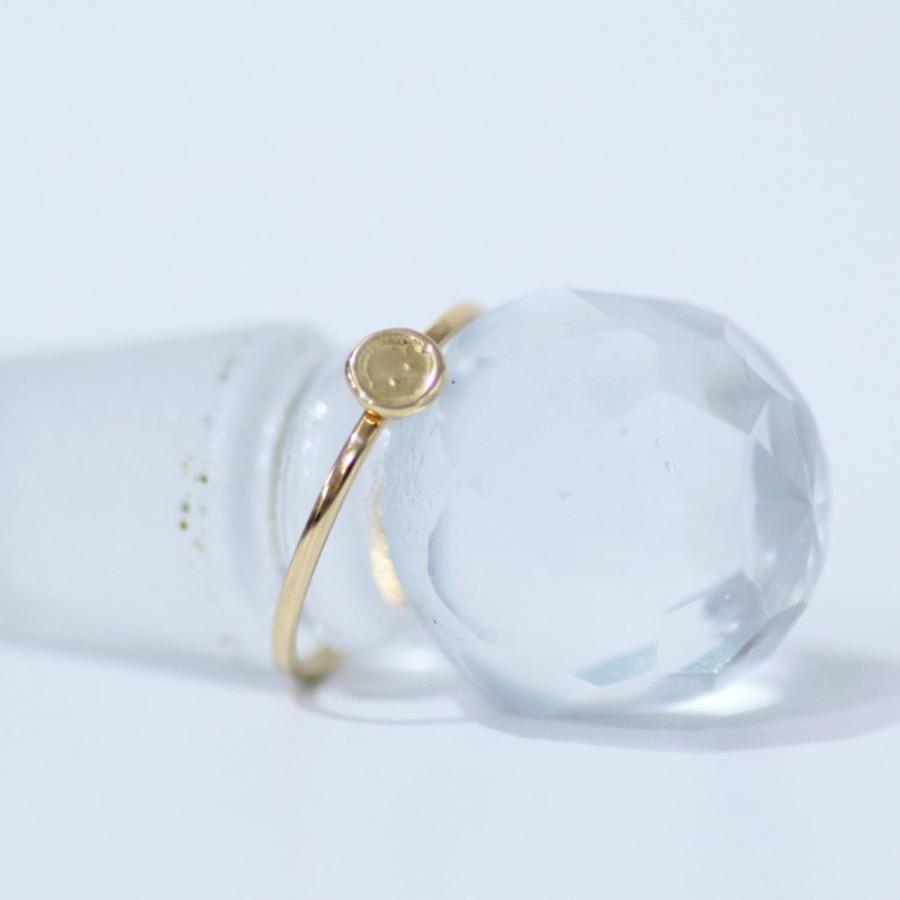 イロンデール エペパン hirondelle et pepin / k18 hr-465 スマイルスタンプ リング レディース 指輪 ギフト プレゼント 記念日 アクセサリー … | hirondelle | 04