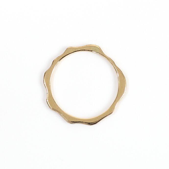 イロンデール エペパン hirondelle et pepin / k18 hr-484 アメーバ リング M レディース 指輪 ギフト プレゼント 記念日 アクセサリー ジュエ… | hirondelle | 02