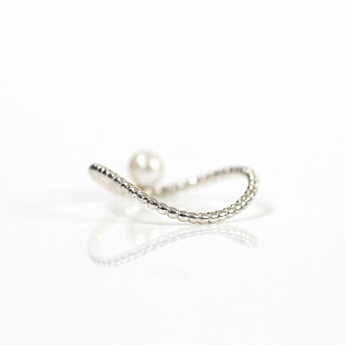 siki (シキ) / SK-R27-SV パール＆グレインリング - シルバー |  | 01