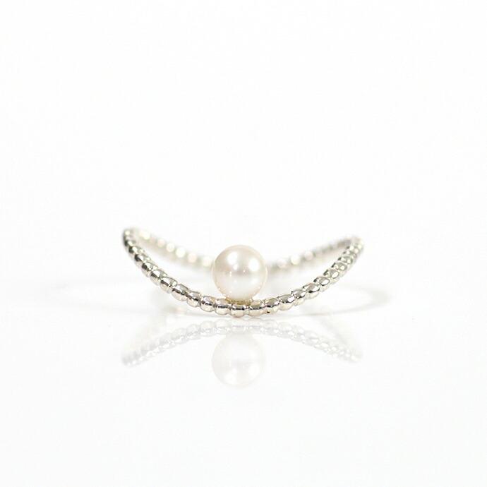 siki (シキ) / SK-R27-SV パール＆グレインリング - シルバー |  | 02