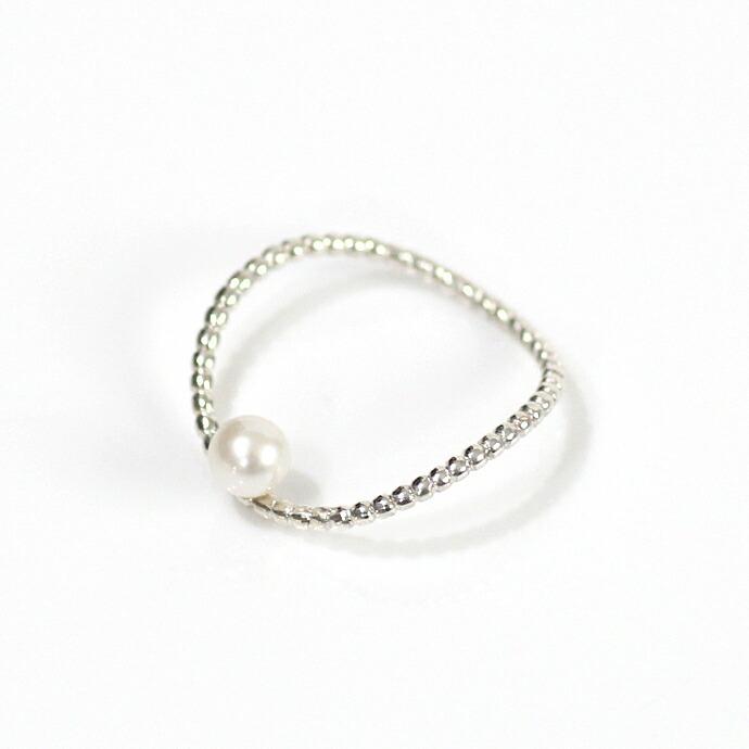 siki (シキ) / SK-R27-SV パール＆グレインリング - シルバー |  | 04