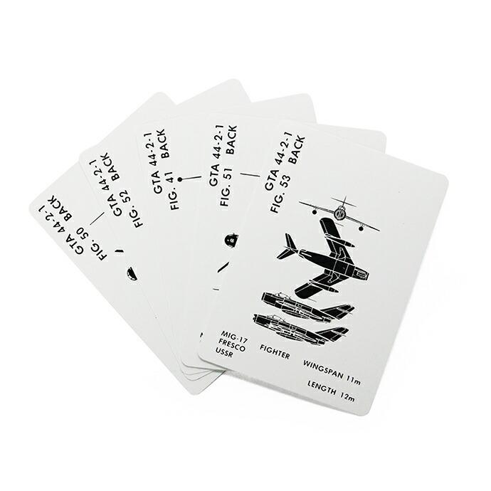 U.S.ARMY / Visual Aircraft Recognition Cards（70s デッドストック 航空機識別認識用カード） |  | 01